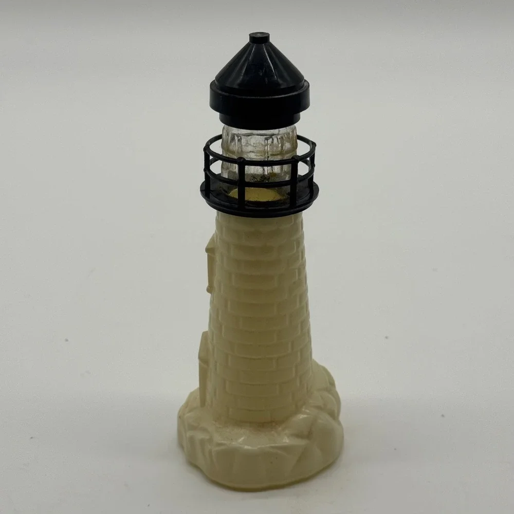 Vintage Old Spice Lighthouse Decanter After Shave Lotion Bottle Shulton 6oz